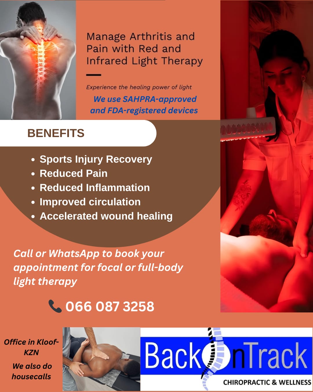 Benefits of red light therapy