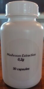 Mushroom Extraction Capsules 0.2g (30 Capsules)